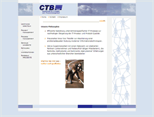 Tablet Screenshot of ctb-gmbh.de